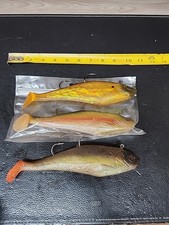 Storm Wild Eye Paddle Tail Lures 9"