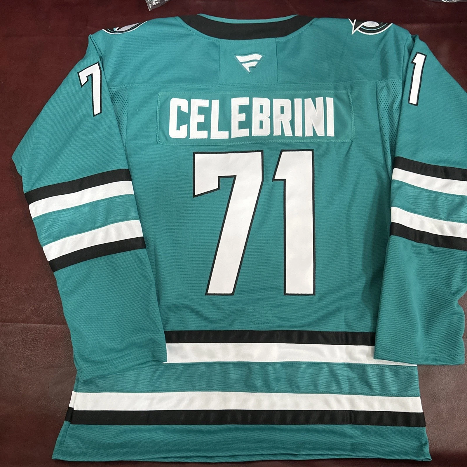 Macklin Celebrini Jersey San Jose Sharkss #71 Printed Jersey
