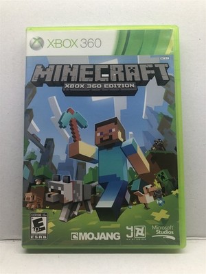Microsoft Minecraft Xbox 360 Edition - Complete Tested Working - Free Ship