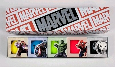 VOLVIK Marvel Hero Vivid Color Golf Balls 5 PCS New 