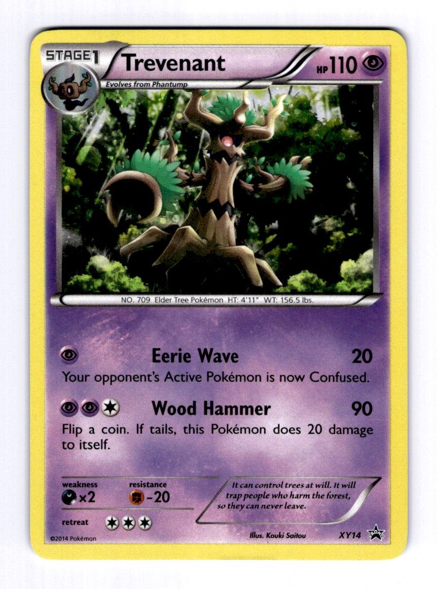 Trevenant - XY14 XY Promos #XY14 (2014) Promo Holo LP Pokemon