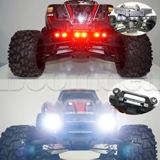 For TRAXXAS X-MAXX RC LED Headlamps + Rear Taillight + Light Stand Bracket Set