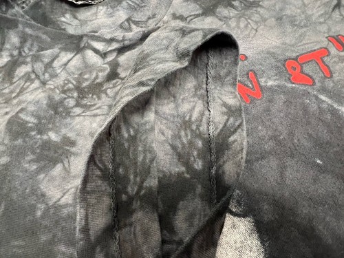 Rolling Stones Exile On Main St Tie Dye Black Single Stitch T Shirt - READ - Picture 7 of 8