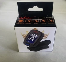 NEW ADM Clip-on Backlit 5 Instrument Crown Tuner