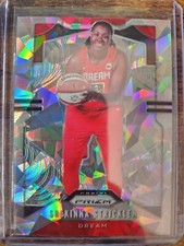 2020 Panini Prizm WNBA Shekinna Stricklen Cracked Ice Prizm #23 Atlanta Dream