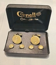 cufflinks by Cornell California vintage original box costom collection F/shippin