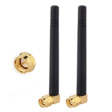 2X 2.4GHz WLAN Antenna SMA for Wireless Surveillance Monitor Receiver IP Camera
