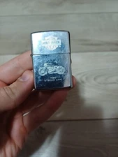 VTG RARE ZIPPO 1920 HARLEY DAVIDSON STREAM LINE CIGARETTE LIGHTER