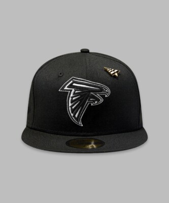 PAPER PLANES    ATLANTA FALCONS NFL FITTED HAT   SIZE 7 1/2