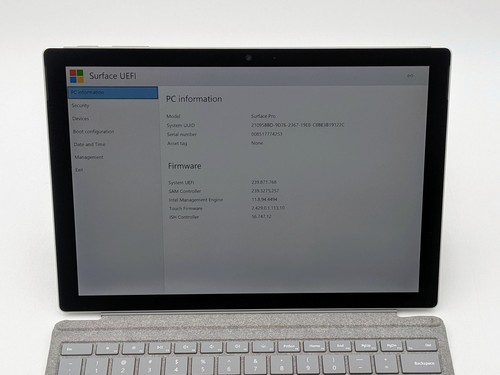Microsoft Surface Pro 5th M1796 12" 2736 x 1824 Touch I7-7660U 1TB SSD 16GB W11P - Afbeelding 17 van 18