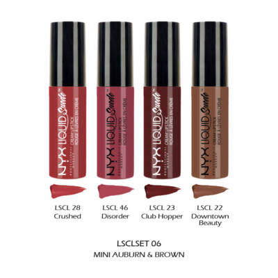 1 NYX Liquid Suede Cream Lipstick - 5 Piece Mini Size Set ''Pick Your 1 Set''