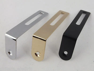 SCRATCH PLATE BRACKET & SCREWS for Les Paul Epiphone guitars Chrome Black & Gold