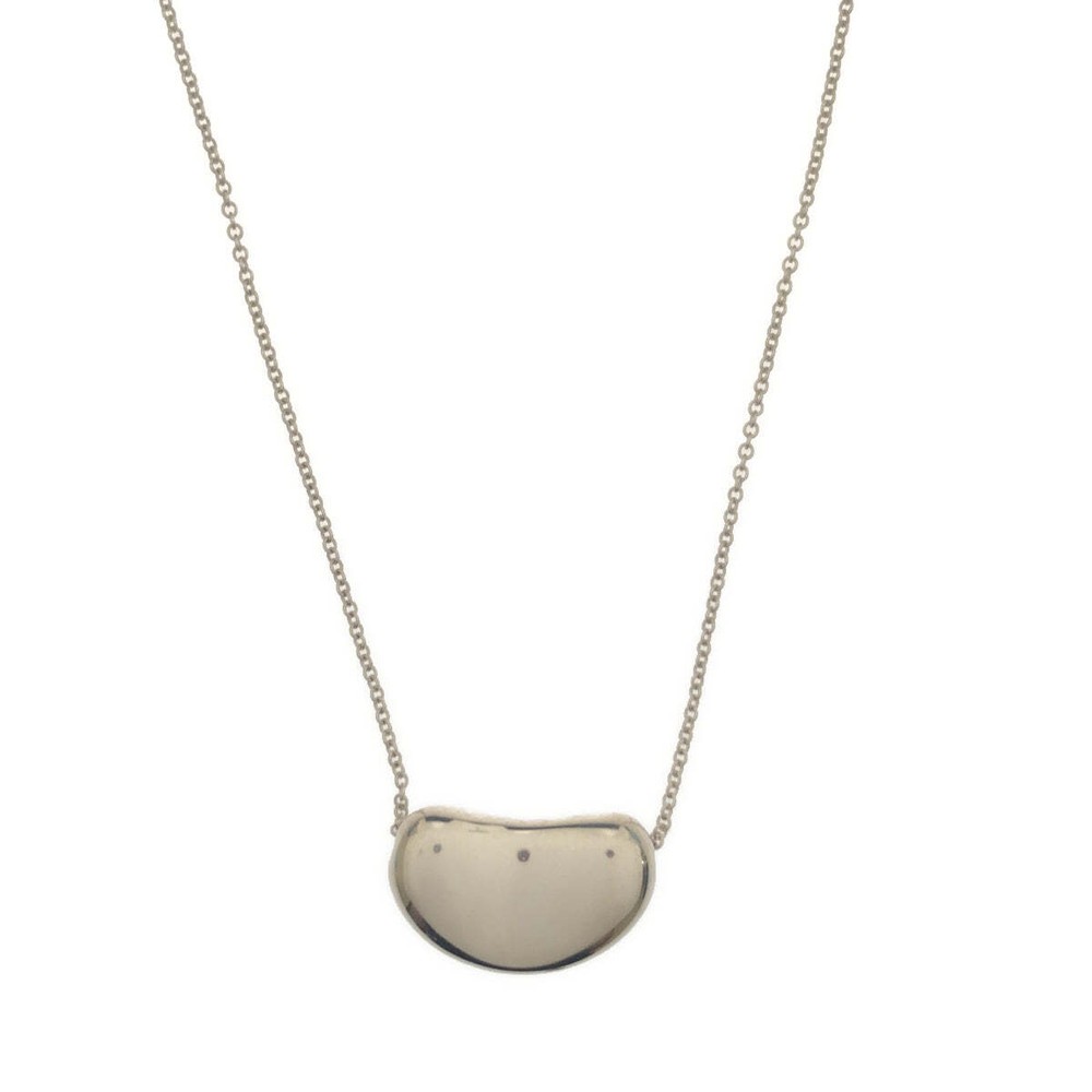 Tiffany & Co. Bean design pendant silver 925 necklace 42cm 7.8g accessories Used