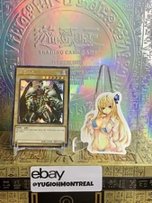 Summoned Skull - Secret Prismatic Holo- 15AX-KRY06 YuGiOh! KOREAN NM +STICKER