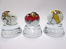 3 NICE BETTY BOOP COLLECTOR MARBLES