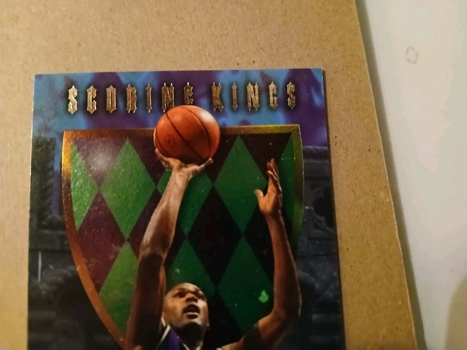 Fleer Ultra Glenn Robinson 1995-96 Scoring Kings #11 Milwaukee Bucks (error de tinta Foto 3 de 4
