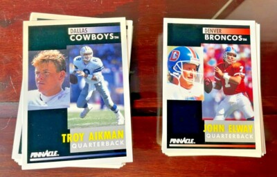 1991 Pinnacle Football Card Singles(#176-415) U Pick! 50 Cent Shipping/Discounts