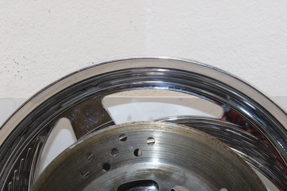 1996 HARLEY-DAVIDSON SOFTAIL OEM FRONT WHEEL RIM - Image 3 of 4