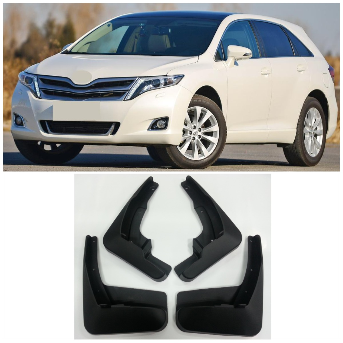 Mud Flaps Fender Splash Guard Mudguards For 2009-2020 Toyota Venza-image