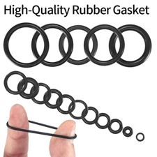 Black Metric Nitrile Rubber O-Rings 1mm Cross Section 1mm-30mm ID - Oring O NBR