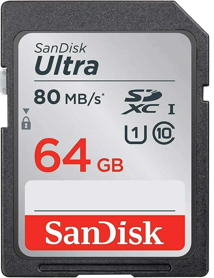 Sandisk 32gb 64gb 128gb Extreme Pro Ultra memory card SDXC 10 U1 up to 300mbs UK - Image 2 of 4