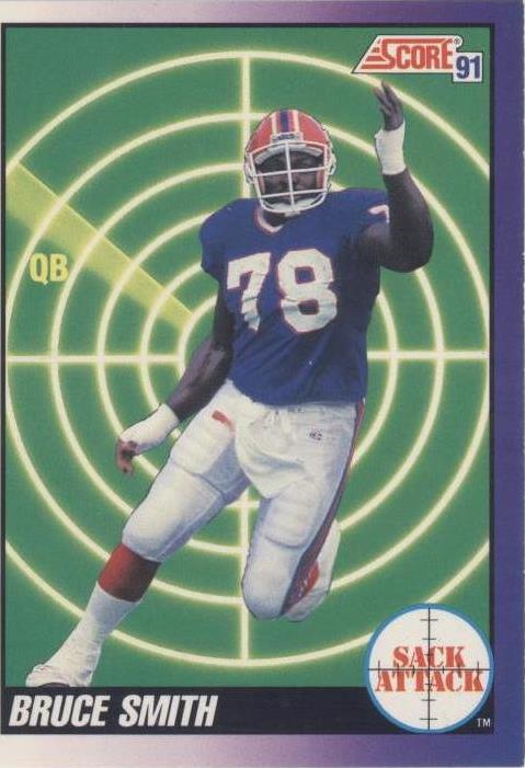1991 Score Bruce Smith #660 - 1 of 2