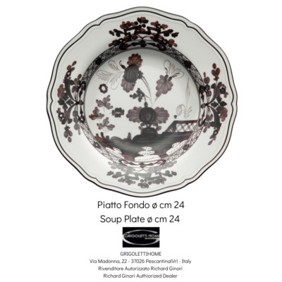 Richard Ginori Oriente Italiano Albus - Soup Plates 24 Cm Retailer