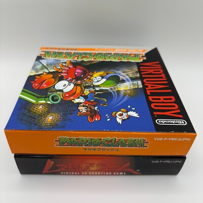 NINTENDO Virtual Boy ソフト6本付き Nintendo Nintendo Virtual Boy Game 6 Set Software Bulk Sale Video