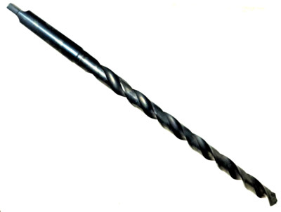 7/8'' Coolant Hole Taper Shank Drill, Extra Long, HSS, MT-3 (UL-7-E-2)
