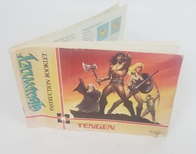 Gauntlet - Authentic Nintendo NES Manual Instruction Booklet