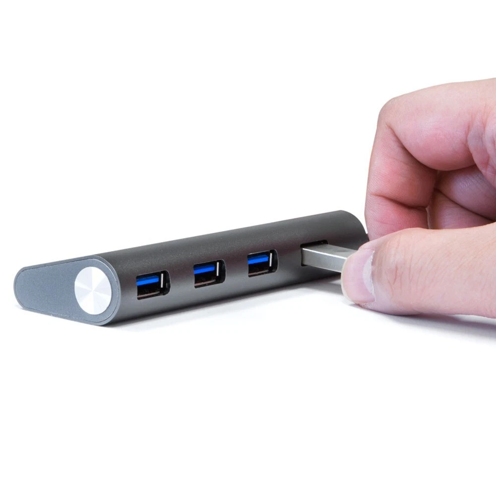 Kingwin USB Hub 4-Port (5Gps) Transfer Speed Data Hub Kingwin USB Hub 4-Port (5Gps) Transfer Speed Data Hub