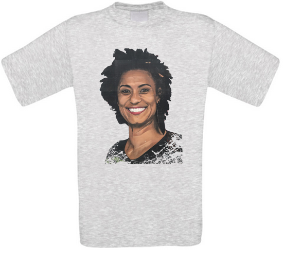 Marielle Franco Brasil T-Shirt Nuevas Todas Las Tallas