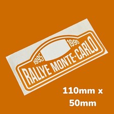 1995 Rallye Monte Carlo Vinyl Sticker Classic Mini car Automobile Racing Race
