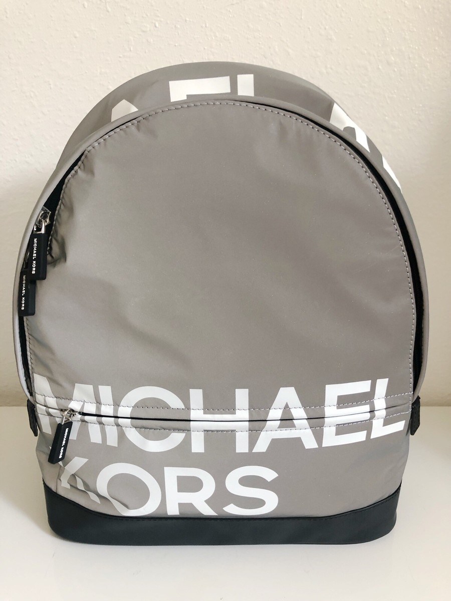 Michael Kors Sport LG Backpack Silver NWT | eBay display picture 3