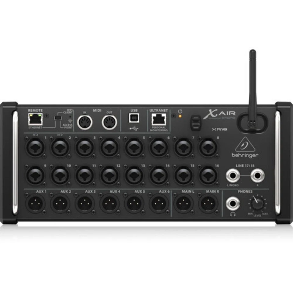 Mezclador digital Behringer X AIR XR18 18x12 para tabletas iPad/Android Foto 2 de 4