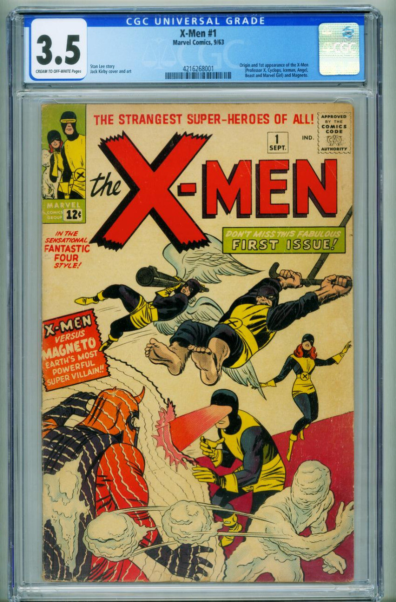 X-Men #1 1963 - Marvel -CGC 3.5 - Comic Book-4216268001 | eBay