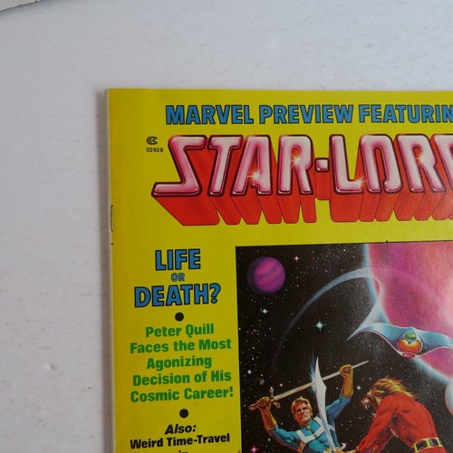 Marvel Preview 18 (1979) Star Lord Interstellar Cop Life or Death Marvel LG - Picture 2 of 8
