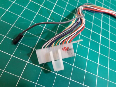 Whirlpool Washer Used Cut Wire Harness Motor Terminal Plug POWER CORD - NO BURNS