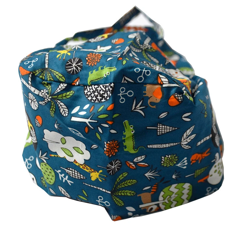 ZukoCert 3-Pack Bouffant Hats Adjustable w/Buttons & Sweatband, Medical Headwear - Image 3 of 4