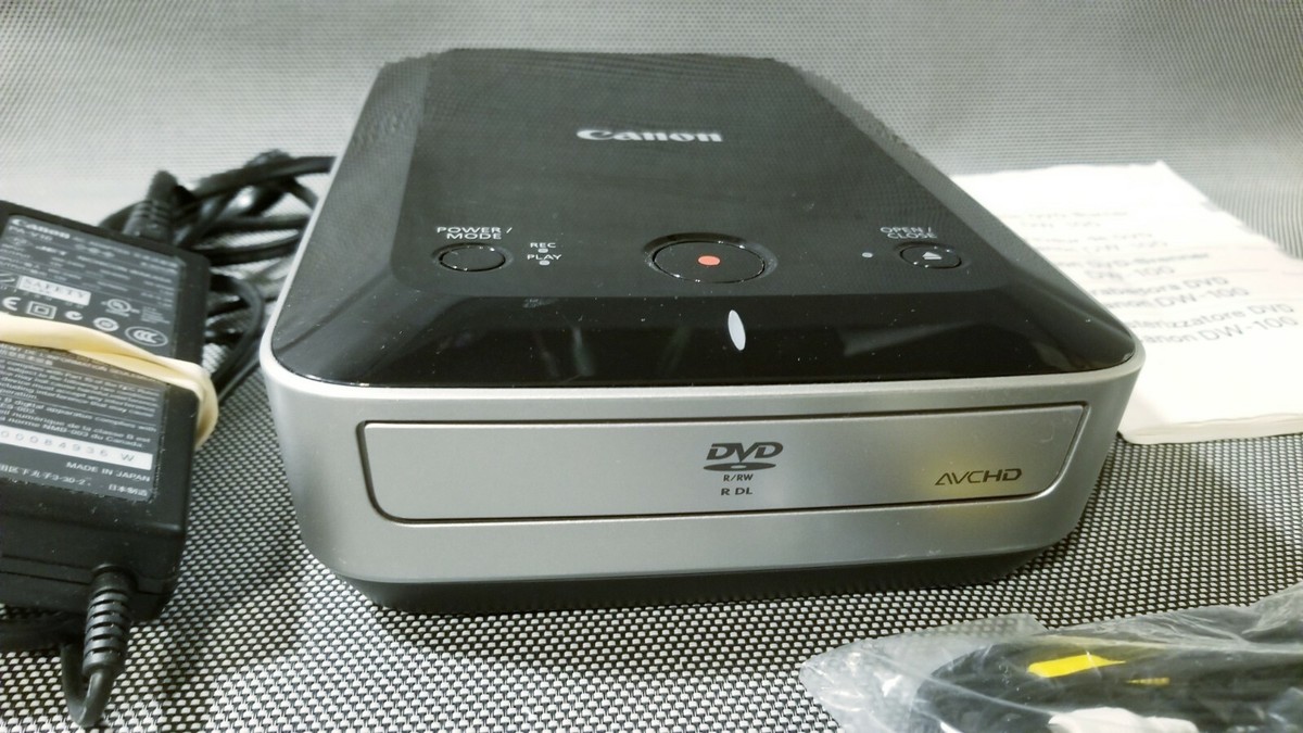 Canon DW-100 DVD Burner DIM-860 with Power Adapter and
