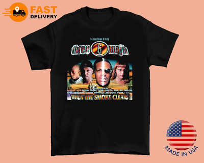 Three 6 Mafia When The Smoke Clear Adult Tee Men Women Shirt MC715