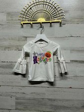 Girls Size 6-12m Happy Halloween Shirt - Good Used Condition