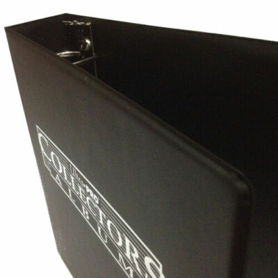 Ultra Pro 3 Ring Collectors Card Album Binder Black
