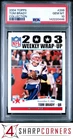 2004 TOPPS COLLECTION #299 TOM BRADY PATRIOTS PSA 10