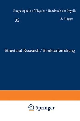 Structural Research / Strukturforschung Roentgenstrahlen und Korpuskularstrahlen