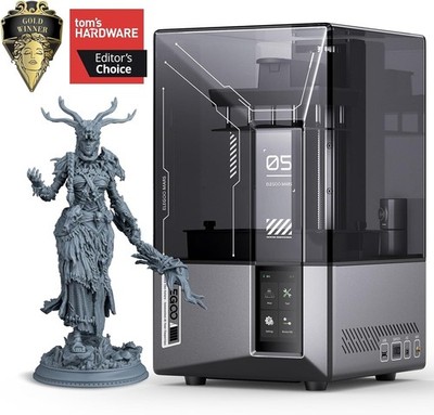ELEGOO Mars 5 Ultra Resin 3D Printer | 7'' 9K Mono LCD Smart Automatic Leveling