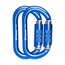 CAMNAL Heavy Duty Carabiner, 25kn(About 5620 lbs) Oval Auto Locking Carabiner...