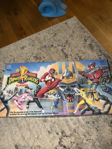 Mighty Morphing Power Rangers Board Game Vintage 1993 by MB Games