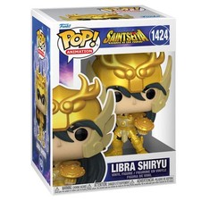 Producto oficial Funko Saint Seiya Libra Shiryu Gold Suit Pop! Figura de vinilo