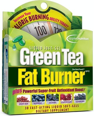 Applied Nutrition - Green Tea Fat Burner plus, 30 Fast Acting Softgels
